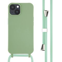 imoshion Siliconen hoesje met koord Apple iPhone 14 - Groen