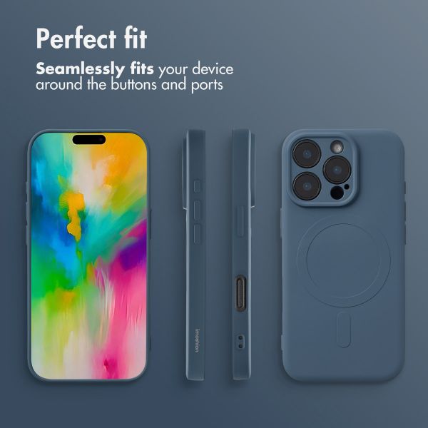 imoshion Colour Back Cover with MagSafe Apple iPhone 16 Pro - Dark Blue