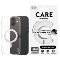 CARE by PanzerGlass Kickstand Case MagSafe iPhone 16 Plus - Zilver