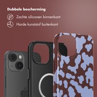 Selencia Vivid Backcover met MagSafe Apple iPhone 14 - Moo'd Lavender Glow