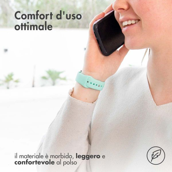imoshion Siliconen Sport bandje Fitbit Versa 2 / Versa Lite - Mintgroen