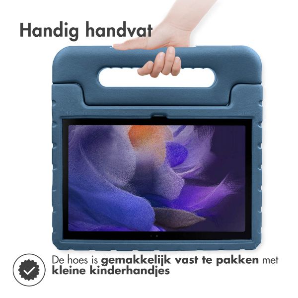 imoshion Kidsproof Backcover met handvat Samsung Galaxy Tab A8 - Donkerblauw