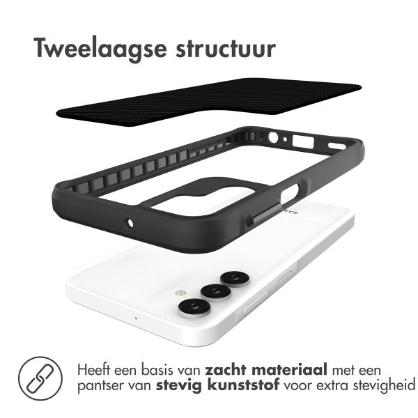 imoshion Rugged Hybrid Case Samsung Galaxy A15 (5G/4G) - Zwart