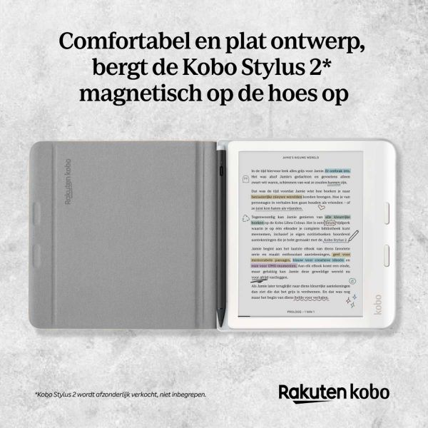 Kobo NoteBook SleepCover Kobo Libra Colour - Sand Beige