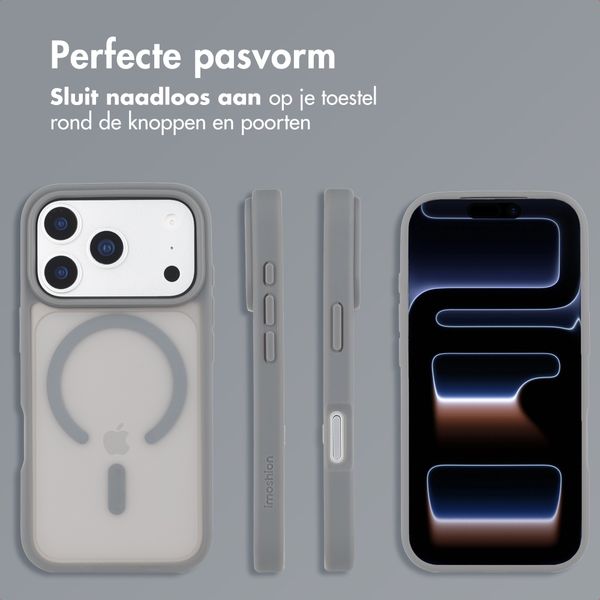 imoshion Color Guard Backcover met MagSafe Apple iPhone 17 Pro - Grijs