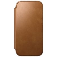 Nomad Modern Leather Folio Bookcase Apple iPhone 18 Pro Max - English Tan