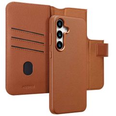 Accezz Leather Bookcase 2-in-1 met MagSafe Samsung Galaxy S25 Plus - Sienna Brown