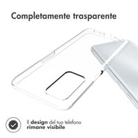 Accezz Clear Backcover Oppo A16(s) / A54s - Transparant