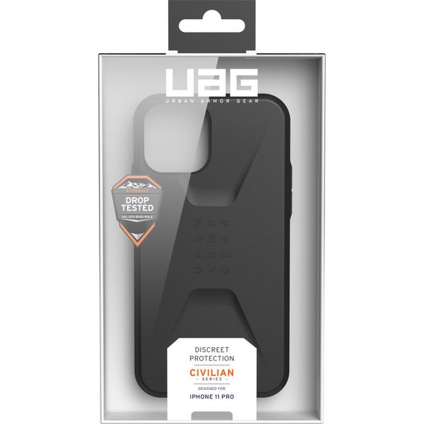 UAG Civilian Backcover Apple iPhone 11 Pro - Zwart