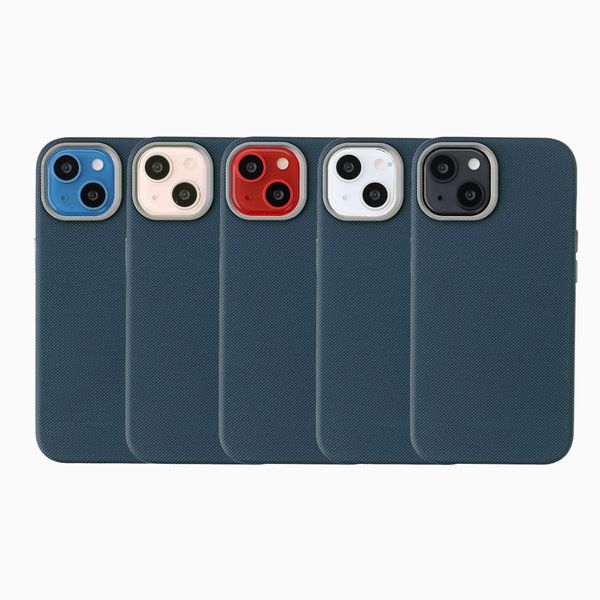 Accezz Mesh Backcover met MagSafe Apple iPhone 14 / 13 - Donkerblauw