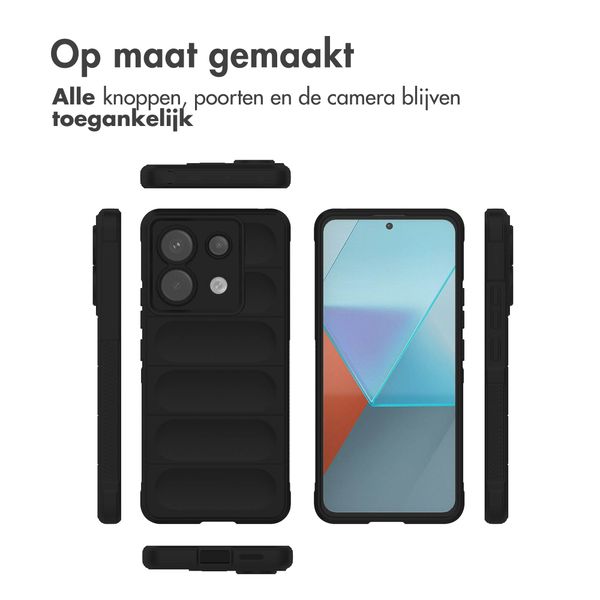 imoshion EasyGrip Backcover Xiaomi Redmi Note 13 Pro (5G) - Zwart