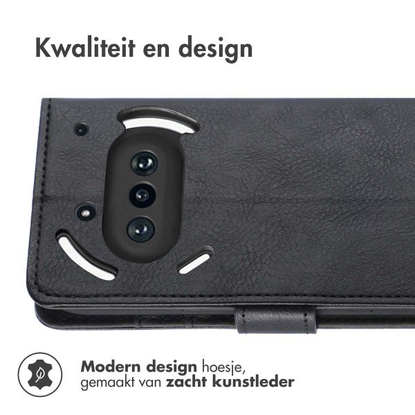 imoshion Luxe Bookcase Nothing Phone (3a) - Zwart