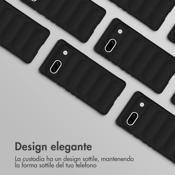 imoshion EasyGrip Backcover Google Pixel 7a - Zwart