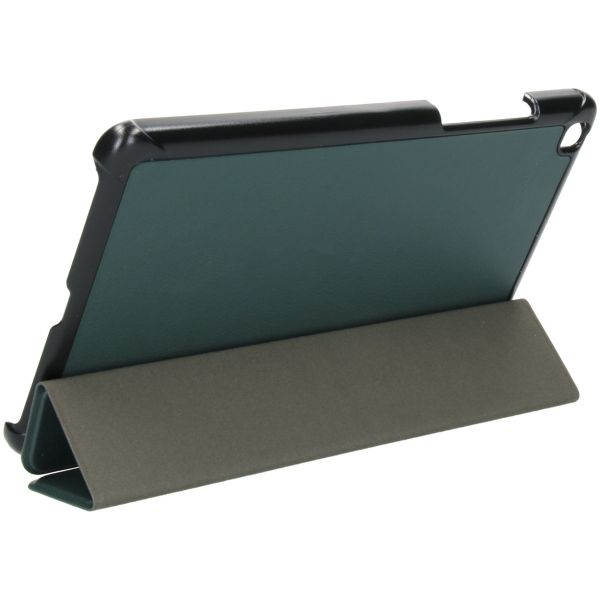 imoshion Trifold Bookcase Galaxy Tab A 8.0 (2019) - Donkergroen