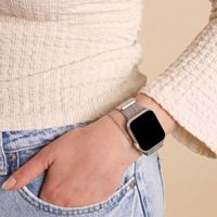 imoshion Milanees magnetisch bandje Apple Watch | 38/40/41/42 mm - Zilver