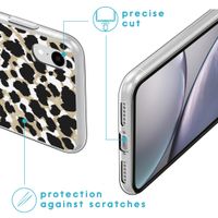 imoshion Design hoesje Apple iPhone Xr - Golden Leopard