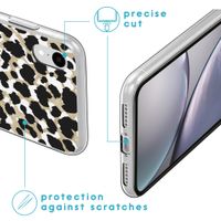 imoshion Design hoesje iPhone Xr - Luipaard / Zwart