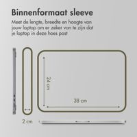 Accezz Laptophoes 15-16 inch - Laptopsleeve - Groen