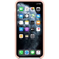 Apple Silicone Backcover Apple iPhone 11 Pro Max - Grapefruit