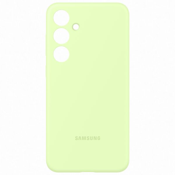 Samsung Originele Silicone Backcover Galaxy S24 Plus - Light Green