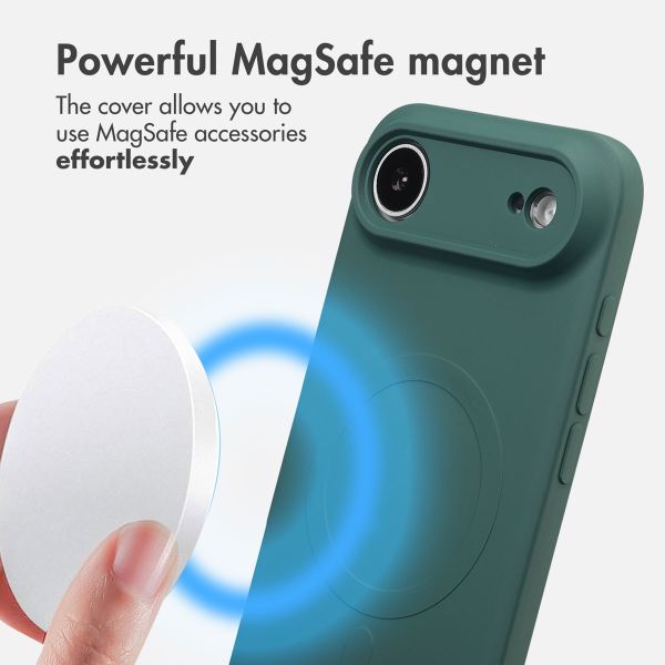 imoshion Colour Back Cover with MagSafe Apple iPhone Air - Dark Green