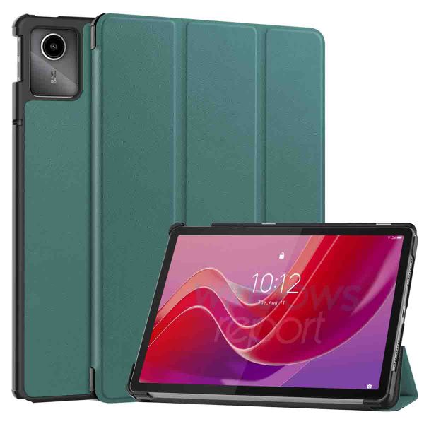 imoshion Trifold Hardcase Bookcase Lenovo Tab M11 - Groen