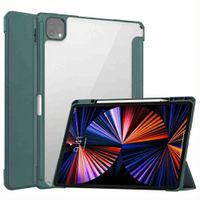 imoshion Trifold Hard Case Book Cover Apple iPad Pro 12.9 (2018/2020/2021/2022) - Green