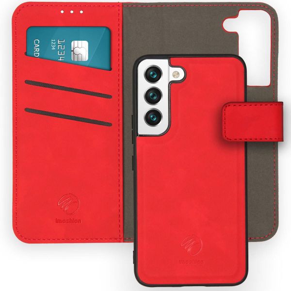 imoshion Uitneembare 2-in-1 Luxe Bookcase Samsung Galaxy S22 - Rood