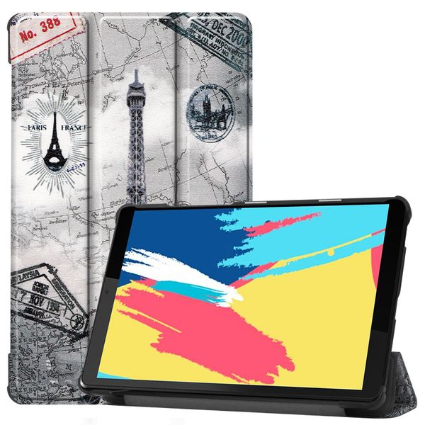 imoshion Design Trifold Bookcase Lenovo Tab M8 / M8 FHD - Parijs