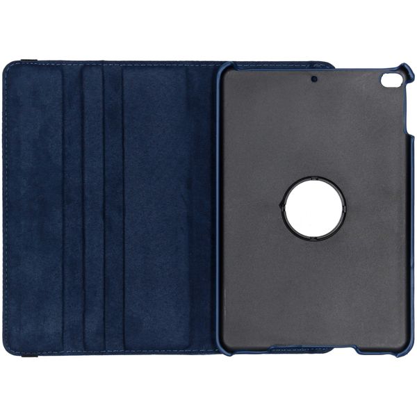 360° Draaibare Bookcase Apple iPad Mini 5 (2019) / Mini 4 (2015) - Donkerblauw