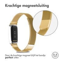 imoshion Milanees magnetisch bandje Fitbit Luxe - Maat S - Goud