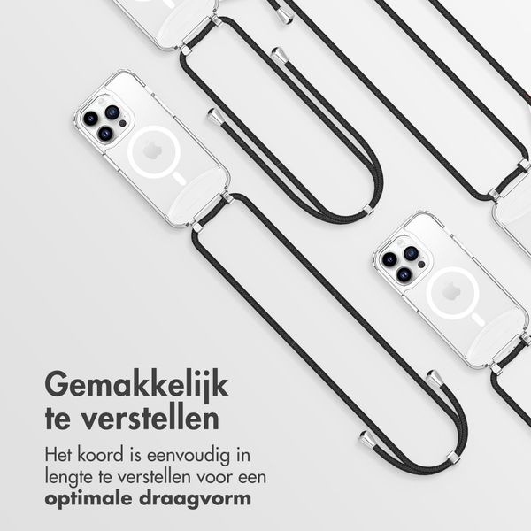 imoshion MagSafe Backcover met afneembaar koord Apple iPhone 14 Pro - Transparant
