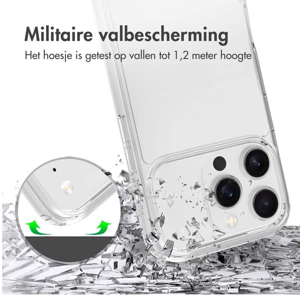 Accezz Xtreme Impact Backcover Apple iPhone 17 Pro - Transparant
