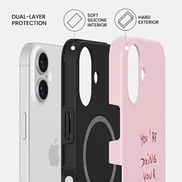 Burga Tough Case with MagSafe Apple iPhone 16 - Your Best