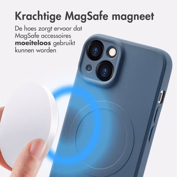 imoshion Color Backcover met MagSafe Apple iPhone 14 - Donkerblauw