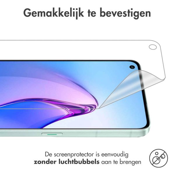 imoshion Screenprotector Folie 3 pack Oppo Reno 8 5G