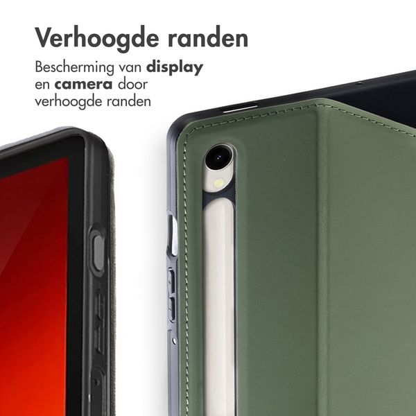 Accezz Classic Tablet Case Samsung Galaxy Tab S10 Lite / S9 11.0 inch / Tab S10 FE / S9 FE 10.9 inch - Groen