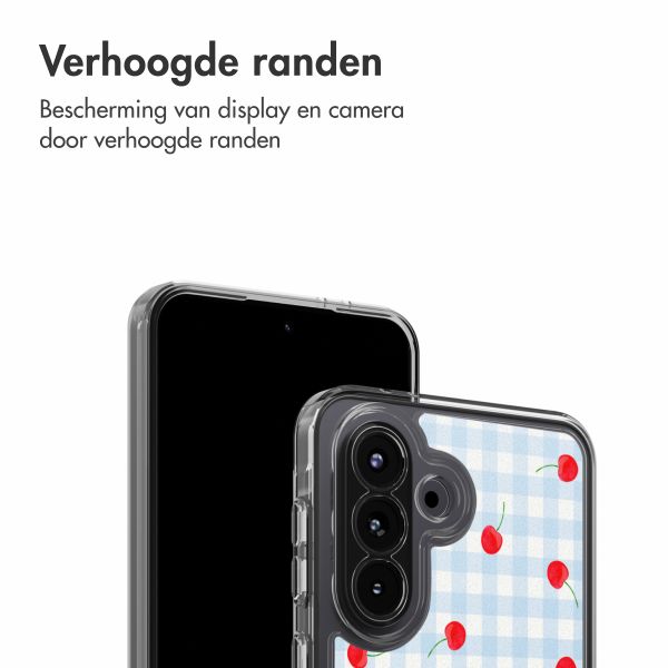 imoshion Design hoesje Samsung Galaxy A37 (5G) - Cherry Check