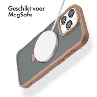 Accezz Ring Stand Backcover met MagSafe Apple iPhone 16 Pro Max - Bruin