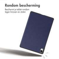 imoshion Trifold Bookcase Samsung Galaxy Tab S11 - Donkerblauw