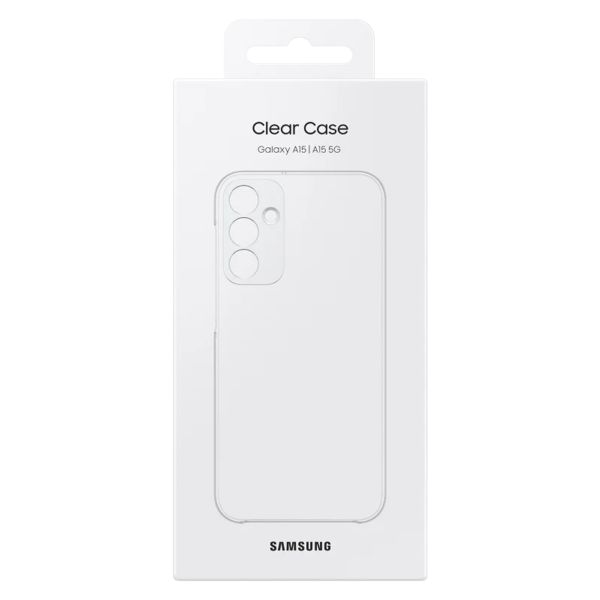 Samsung Originele Clear Hardcase Backcover Samsung Galaxy A15 (5G/4G) - Transparent