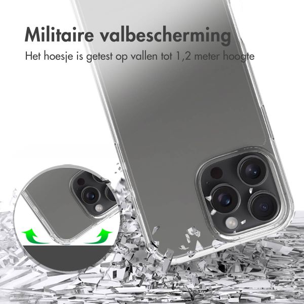 Accezz Xtreme Impact Backcover Apple iPhone 16 Pro Max - Transparant