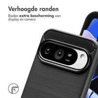 imoshion Brushed Backcover Google Pixel 10 Pro - Zwart