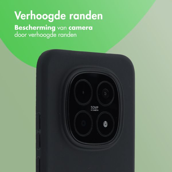 imoshion Color Backcover Xiaomi Redmi Note 15 Pro Plus (5G) - Zwart