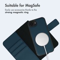 imoshion Detachable 2-in-1 Luxury Bookcase Apple iPhone 17e / 16e - Blue