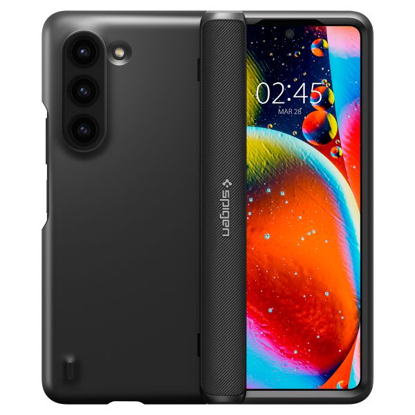 Spigen Slim Armor Pro Backcover Samsung Galaxy Z Fold 5 - Zwart