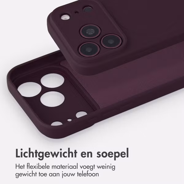imoshion Color Backcover met MagSafe Apple iPhone 18 Pro Max / 17 Pro Max - Bordeaux