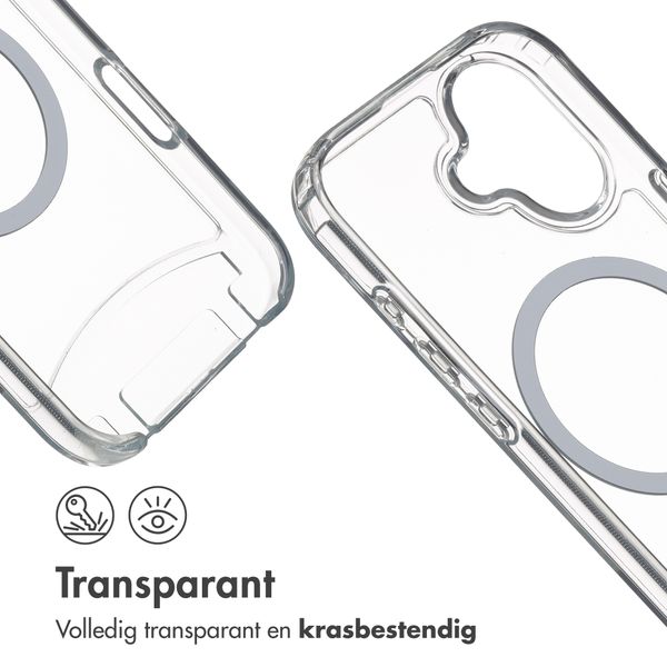 imoshion MagSafe Backcover met afneembaar koord Apple iPhone 17 - Transparant