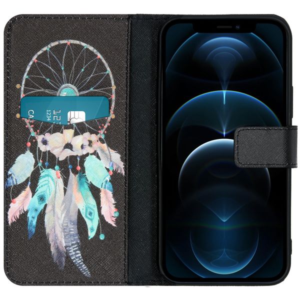 imoshion Design Softcase Bookcase iPhone 12 (Pro) - Dreamcatcher