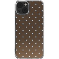 imoshion Design hoesje Apple iPhone 14 - Polka Dot Bruin